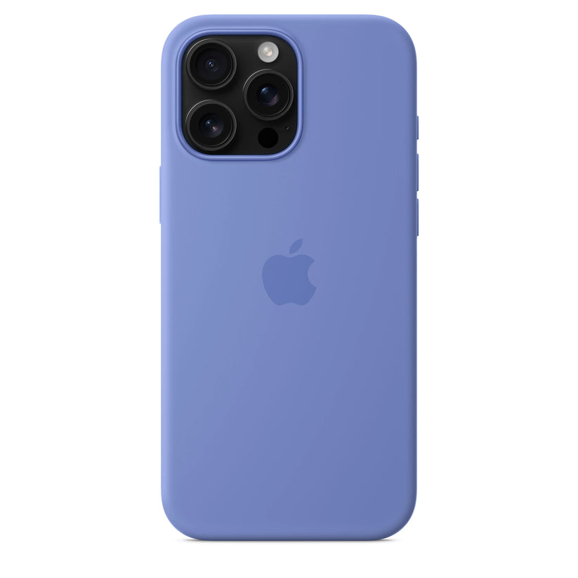 Husa de protectie Apple cu MagSafe pentru iPhone 16 Pro Max, Silicon, Periwinkle (SEASONAL) - iSTYLE RO