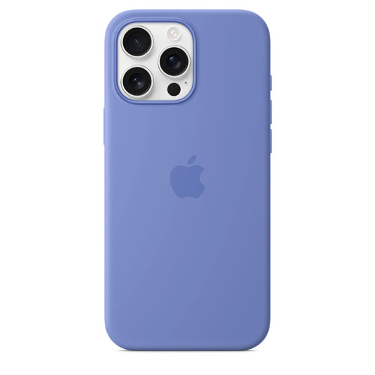 Husa de protectie Apple cu MagSafe pentru iPhone 16 Pro Max, Silicon, Periwinkle (SEASONAL) - iSTYLE RO