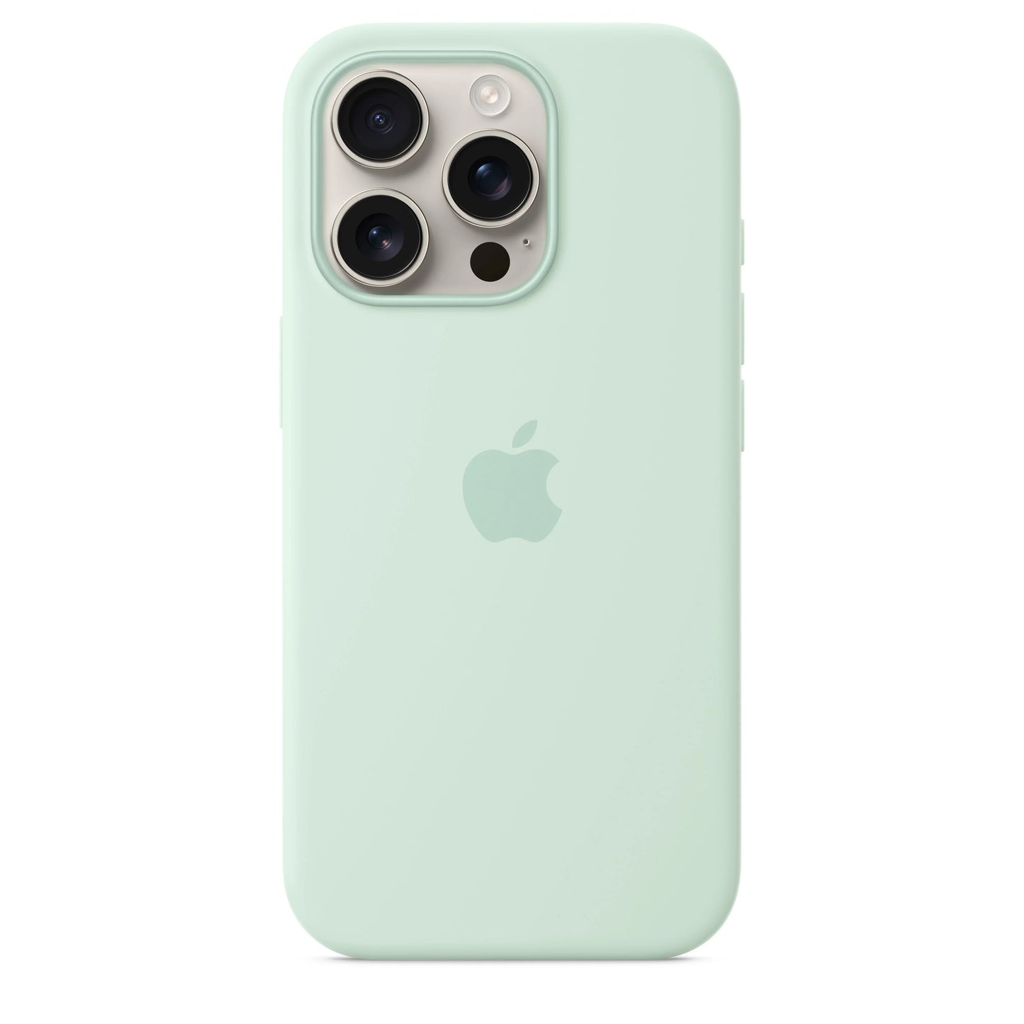Husa de protectie Apple cu MagSafe pentru iPhone 16 Pro, Silicon, Aquamarine (SEASONAL) - iSTYLE RO