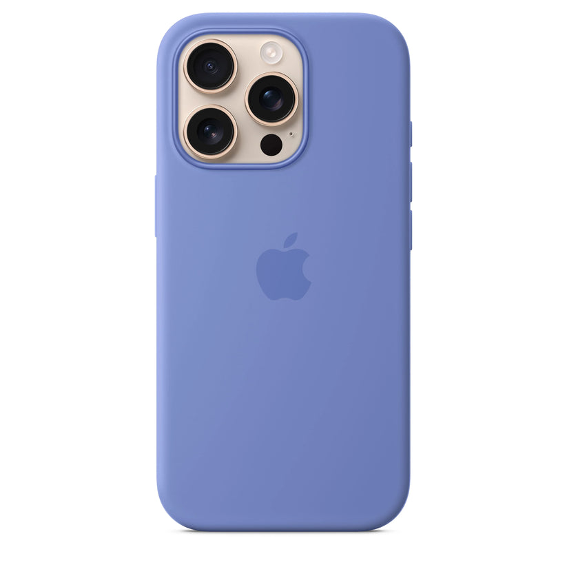Husa de protectie Apple cu MagSafe pentru iPhone 16 Pro, Silicon, Periwinkle (SEASONAL) - iSTYLE RO