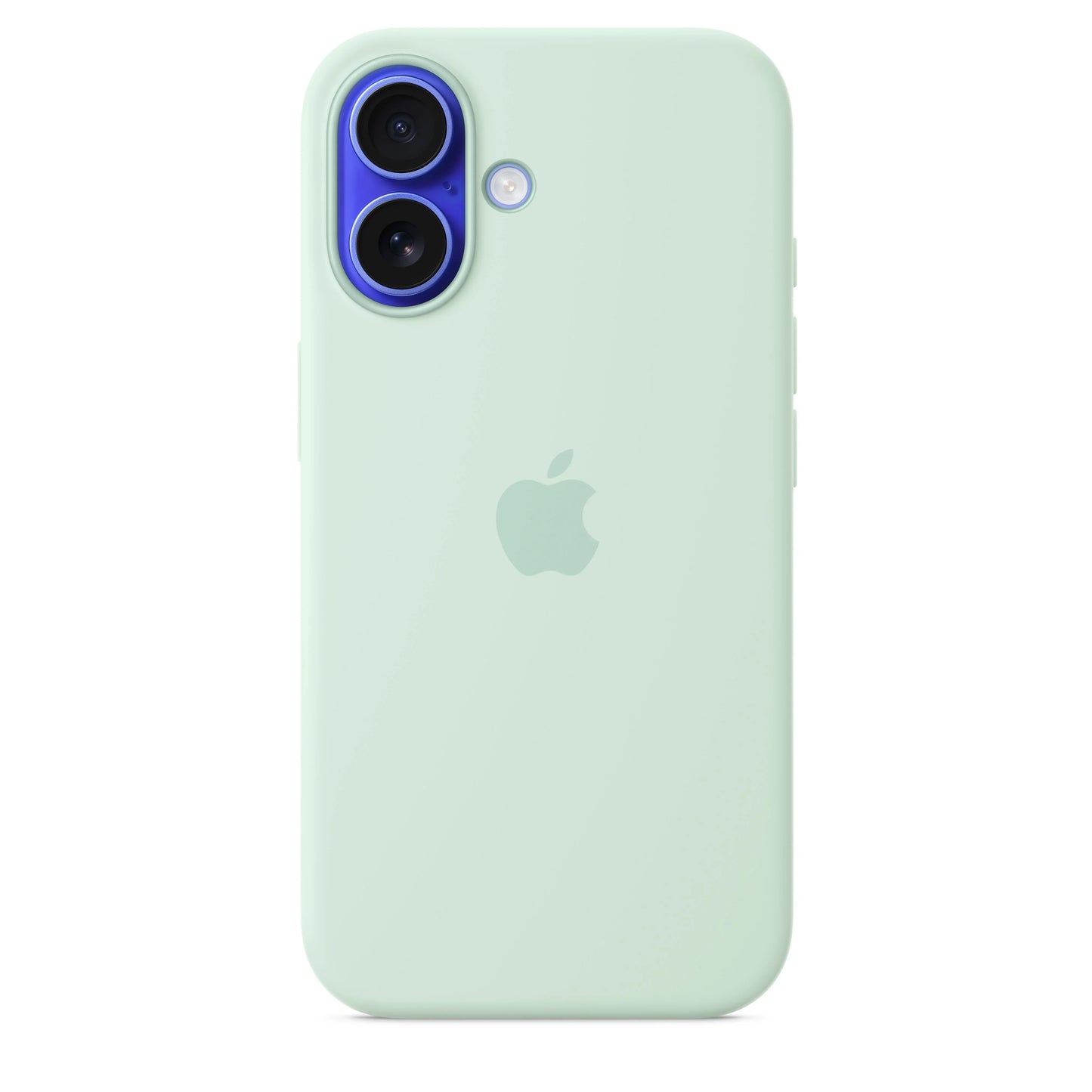 Husa de protectie Apple cu MagSafe pentru iPhone 16, Silicon, Aquamarine (SEASONAL) - iSTYLE RO