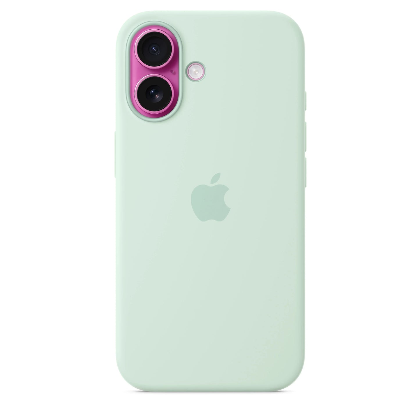 Husa de protectie Apple cu MagSafe pentru iPhone 16, Silicon, Aquamarine (SEASONAL) - iSTYLE RO