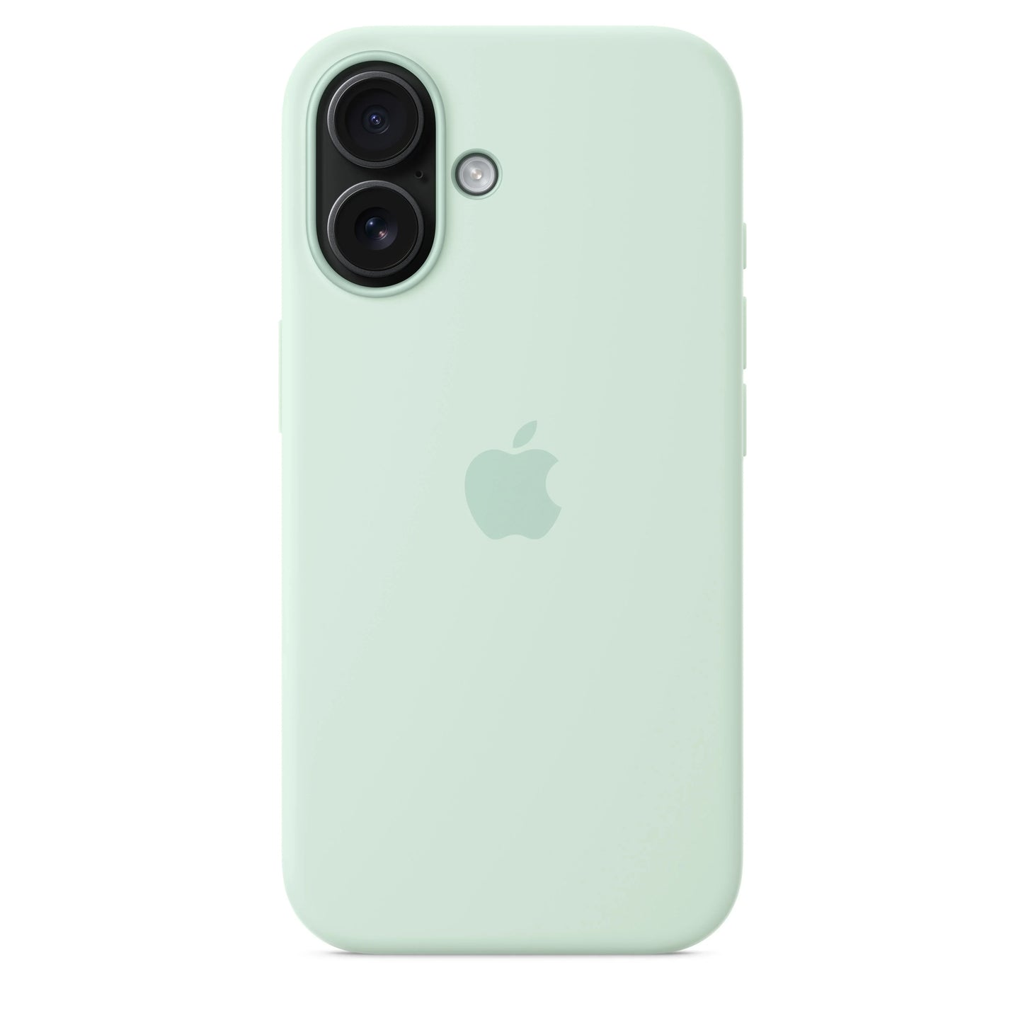 Husa de protectie Apple cu MagSafe pentru iPhone 16, Silicon, Aquamarine (SEASONAL) - iSTYLE RO