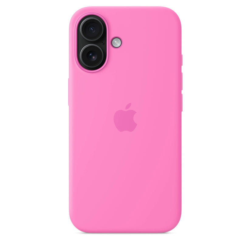 Husa de protectie Apple cu MagSafe pentru iPhone 16, Silicon, Peony (SEASONAL) - iSTYLE RO