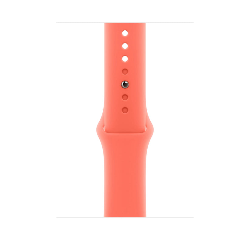 Curea Apple pentru Apple Watch 46mm Sport Band: Tangerine Sport Band - M/L (SEASONAL) - iSTYLE RO