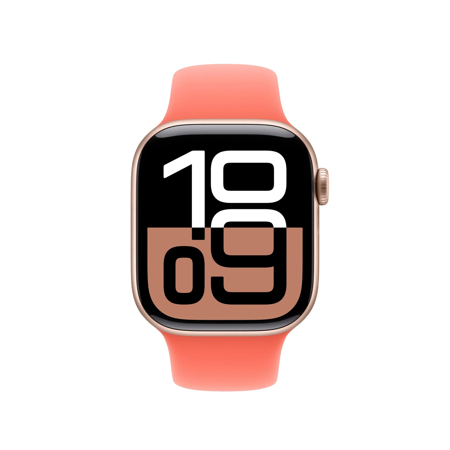 Curea Apple pentru Apple Watch 42mm Sport Band: Tangerine Sport Band - M/L (SEASONAL) - iSTYLE RO