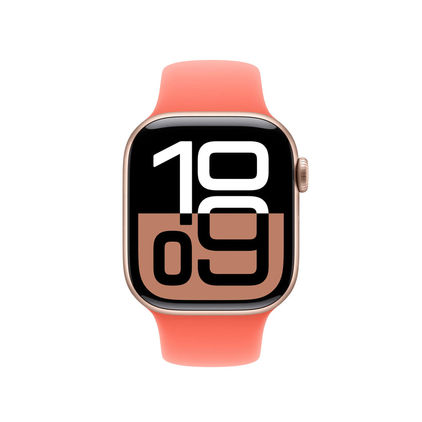 Curea Apple pentru Apple Watch 42mm Sport Band: Tangerine Sport Band - M/L (SEASONAL) - iSTYLE RO