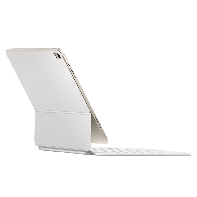 Husa cu tastatura Apple Magic Keyboard pentru iPad Air 13" (M3) Alb, layout RO - iSTYLE RO