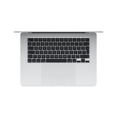 MacBook Air 15", procesor Apple M4, 10 nuclee CPU si 10 nuclee GPU, 16GB, 256GB, Silver, INT KB - iSTYLE RO
