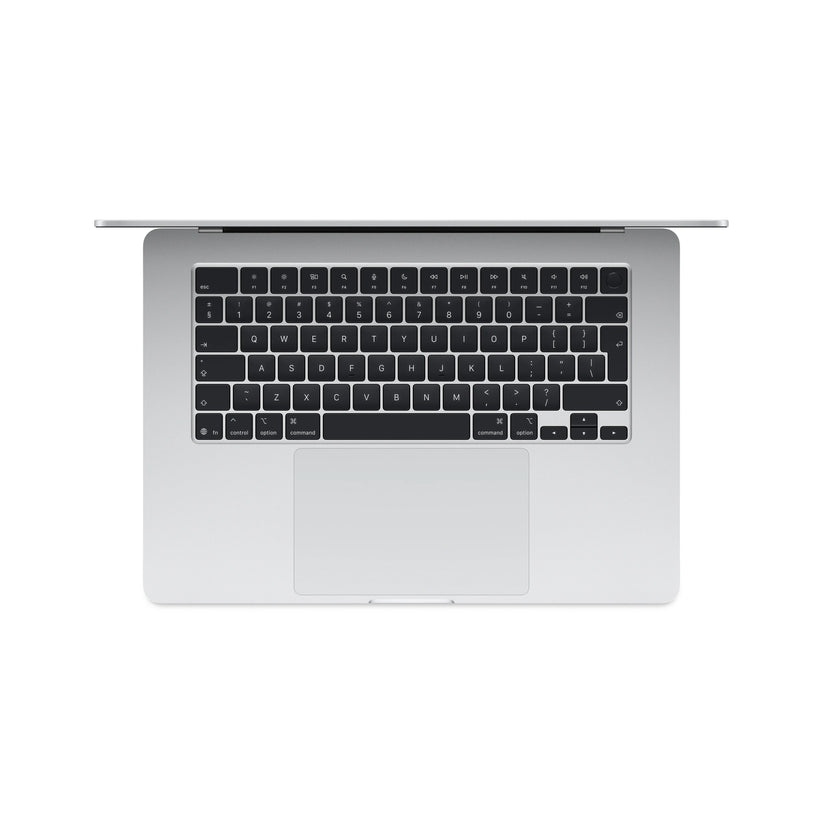 MacBook Air 15", procesor Apple M4, 10 nuclee CPU si 10 nuclee GPU, 16GB, 512GB, Silver, INT KB - iSTYLE RO
