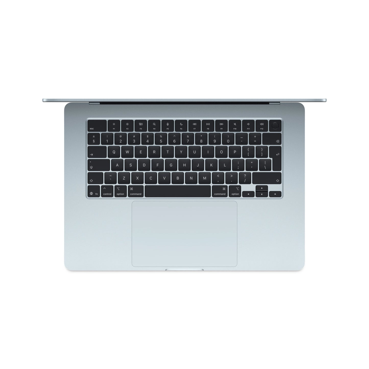 MacBook Air 15", procesor Apple M4, 10 nuclee CPU si 10 nuclee GPU, 16GB, 256GB, Sky Blue, INT KB - iSTYLE RO