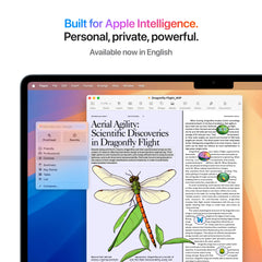 MacBook Air 15", procesor Apple M4, 10 nuclee CPU si 10 nuclee GPU, 16GB, 512GB, Starlight, INT KB - iSTYLE RO
