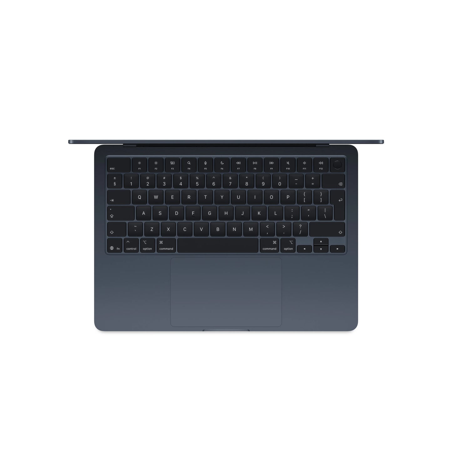 MacBook Air 13", procesor Apple M4, 10 nuclee CPU si 10 nuclee GPU, 24GB, 512GB, Midnight, INT KB - iSTYLE RO