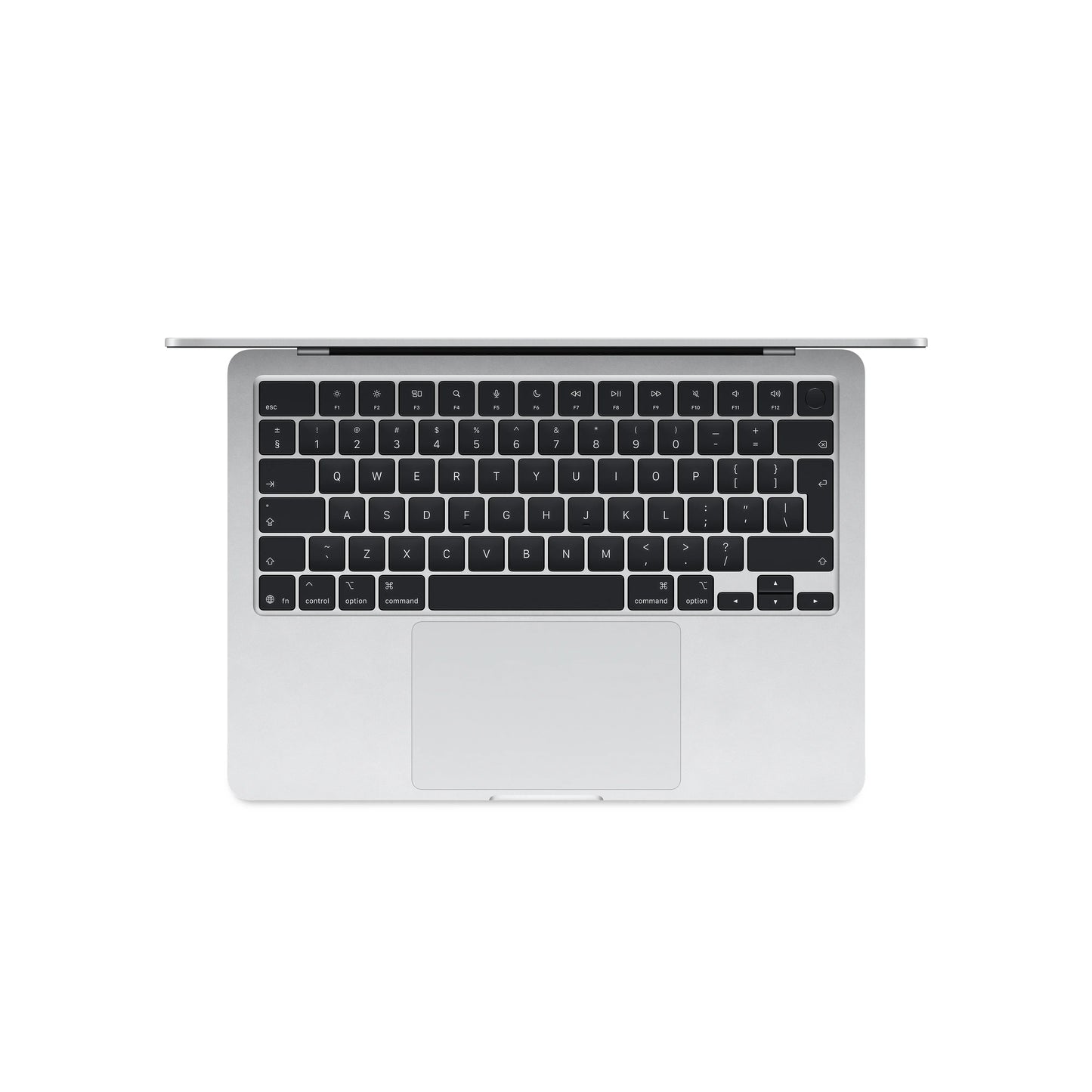 MacBook Air 13", procesor Apple M4, 10 nuclee CPU si 8 nuclee GPU, 16GB, 256GB, Silver, INT KB - iSTYLE RO