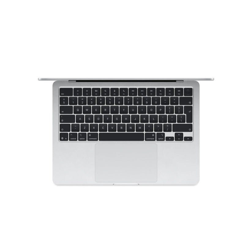 MacBook Air 13", procesor Apple M4, 10 nuclee CPU si 8 nuclee GPU, 16GB, 256GB, Silver, INT KB - iSTYLE RO