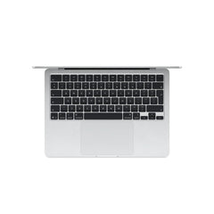 MacBook Air 13", procesor Apple M4, 10 nuclee CPU si 10 nuclee GPU, 16GB, 512GB, Silver, INT KB - iSTYLE RO