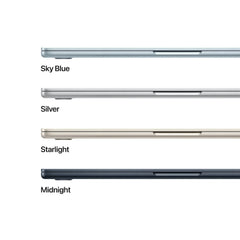 MacBook Air 13", procesor Apple M4, 10 nuclee CPU si 10 nuclee GPU, 16GB, 512GB, Silver, INT KB - iSTYLE RO