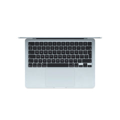 MacBook Air 13", procesor Apple M4, 10 nuclee CPU si 10 nuclee GPU, 24GB, 512GB, Sky Blue, INT KB - iSTYLE RO