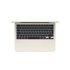 MacBook Air 13", procesor Apple M4, 10 nuclee CPU si 8 nuclee GPU, 16GB, 256GB, Starlight, INT KB - iSTYLE RO