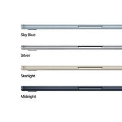 MacBook Air 13", procesor Apple M4, 10 nuclee CPU si 10 nuclee GPU, 16GB, 512GB, Starlight, INT KB - iSTYLE RO