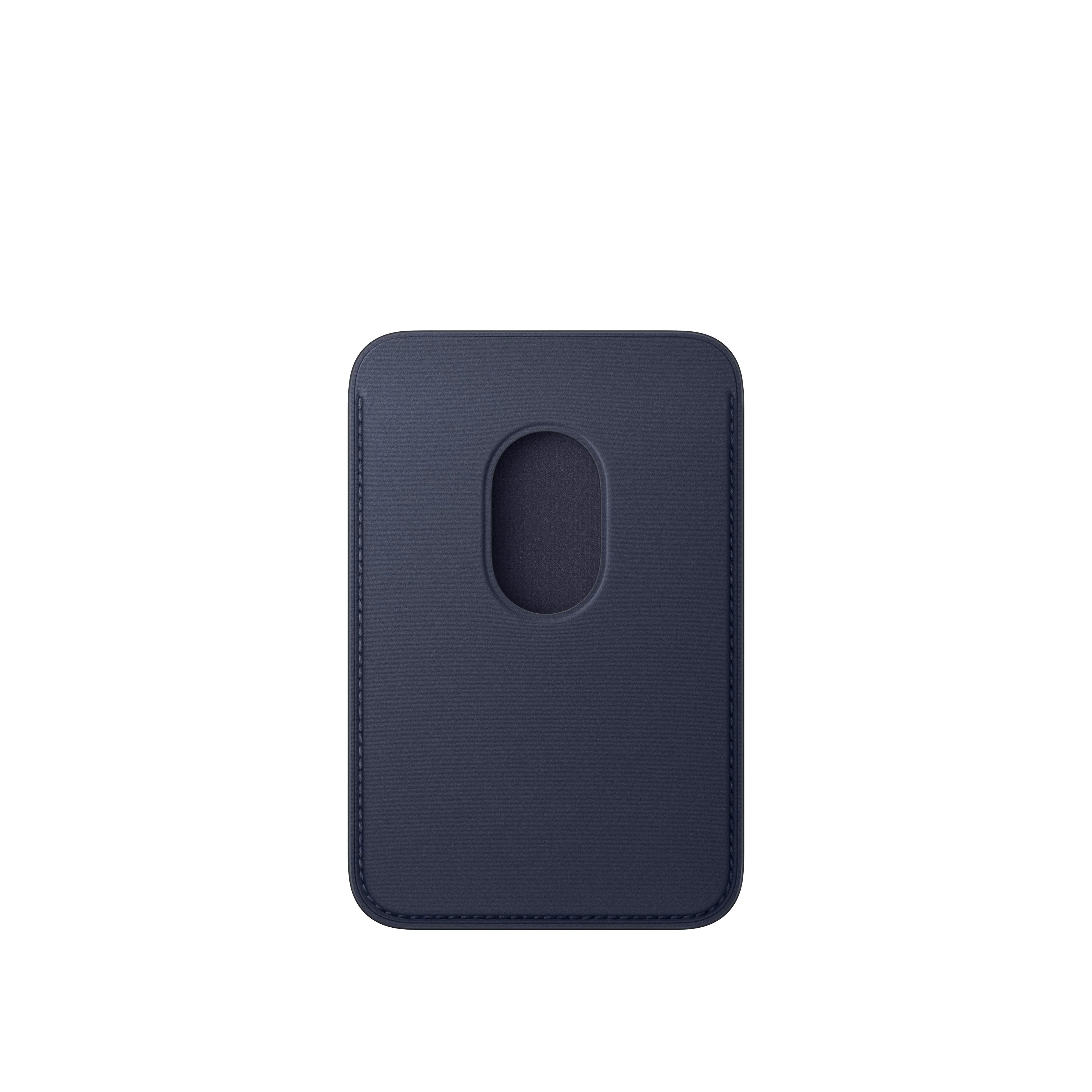 Portofel Apple FineWoven cu MagSafe pentru iPhone, Navy | iSTYLE