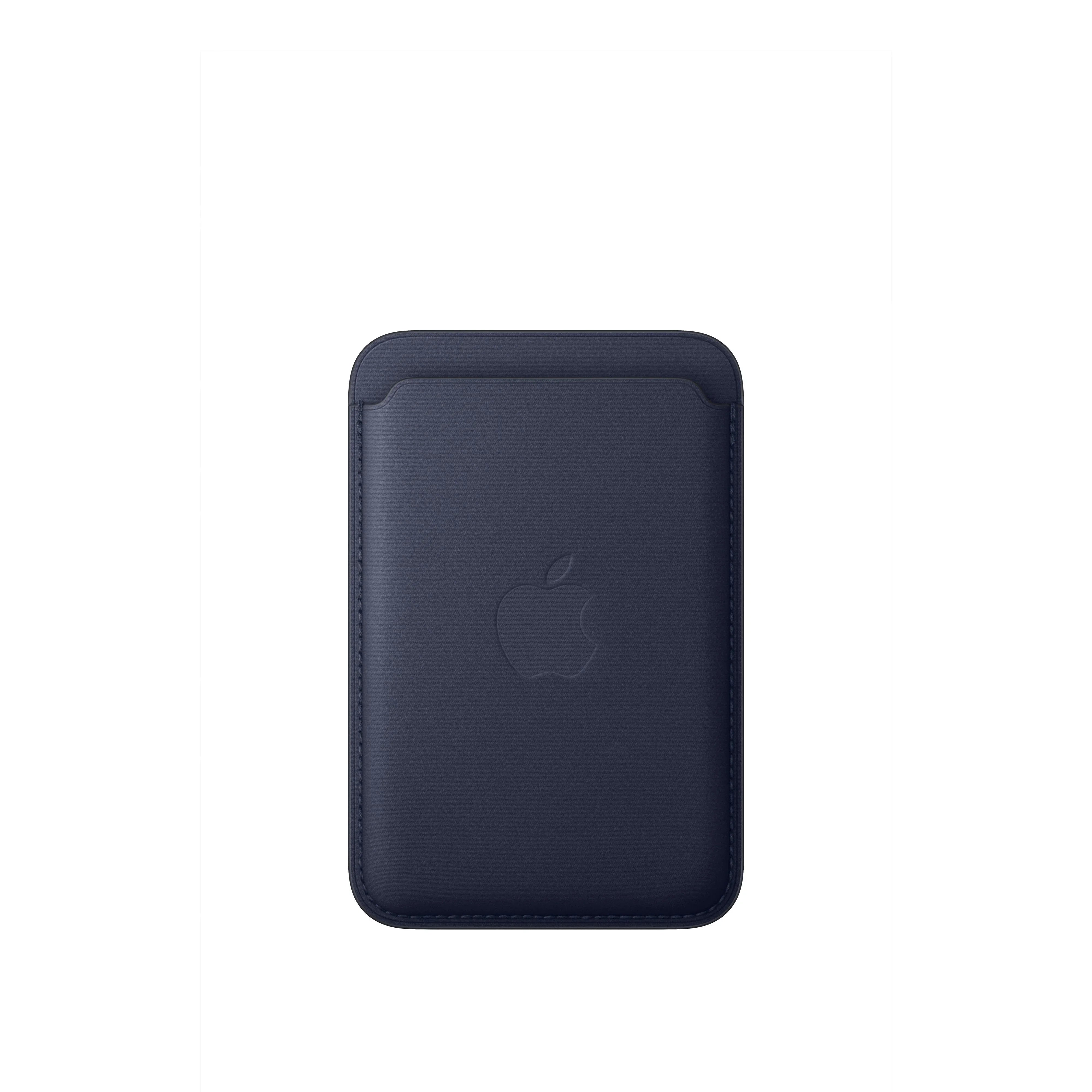 Portofel Apple FineWoven cu MagSafe pentru iPhone, Navy | iSTYLE