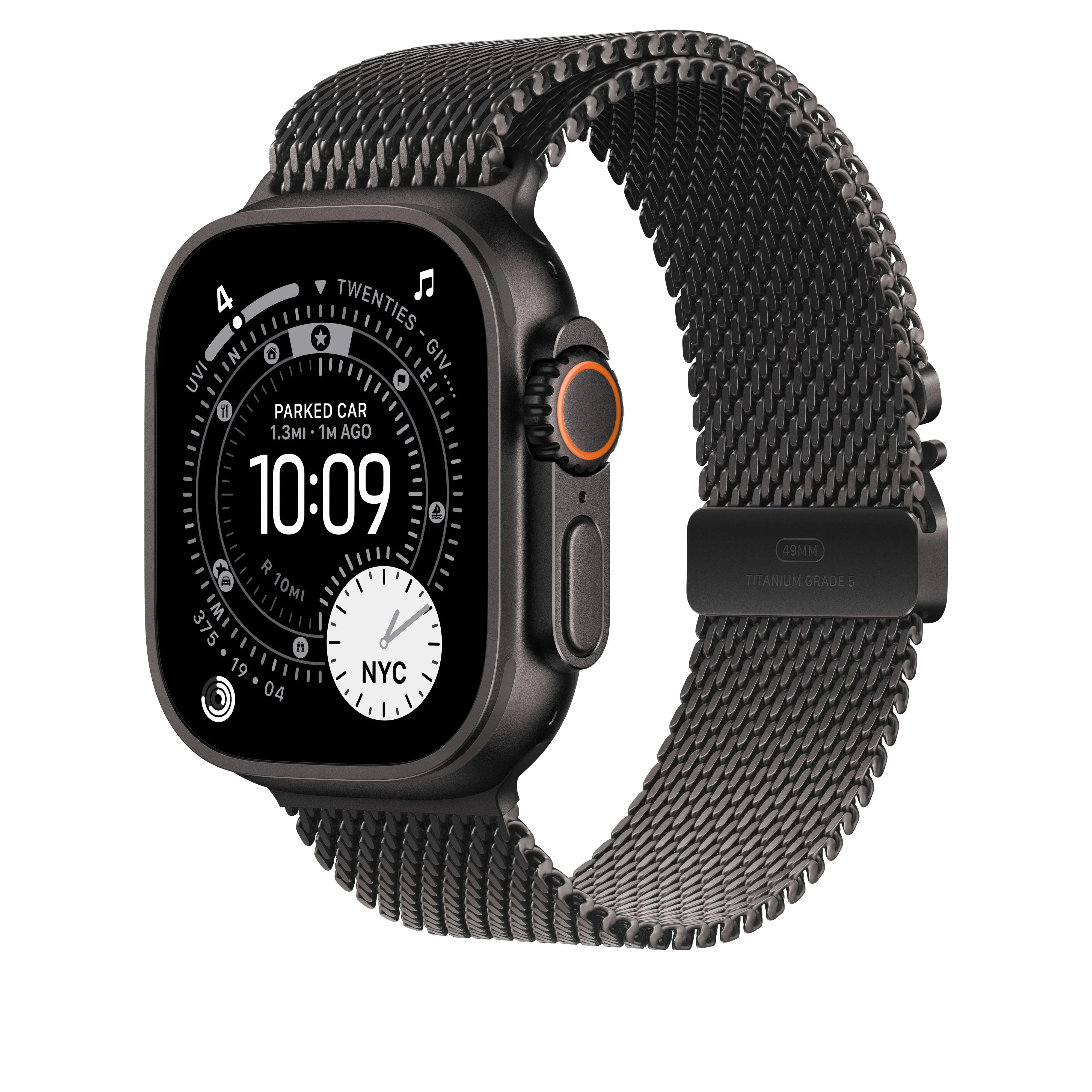 Apple Watch Ultra 3 GPS + Cellular 49mm Black Titanium Case with