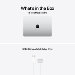 14-inch MacBook Pro: Apple M5 chip with 10-core CPU and 10-core GPU, 1TB SSD - Silver - iSTYLE.ro