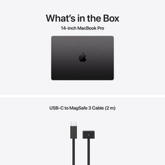 14-inch MacBook Pro: Apple M5 chip with 10-core CPU and 10-core GPU, 1TB SSD - Space Black - iSTYLE.ro