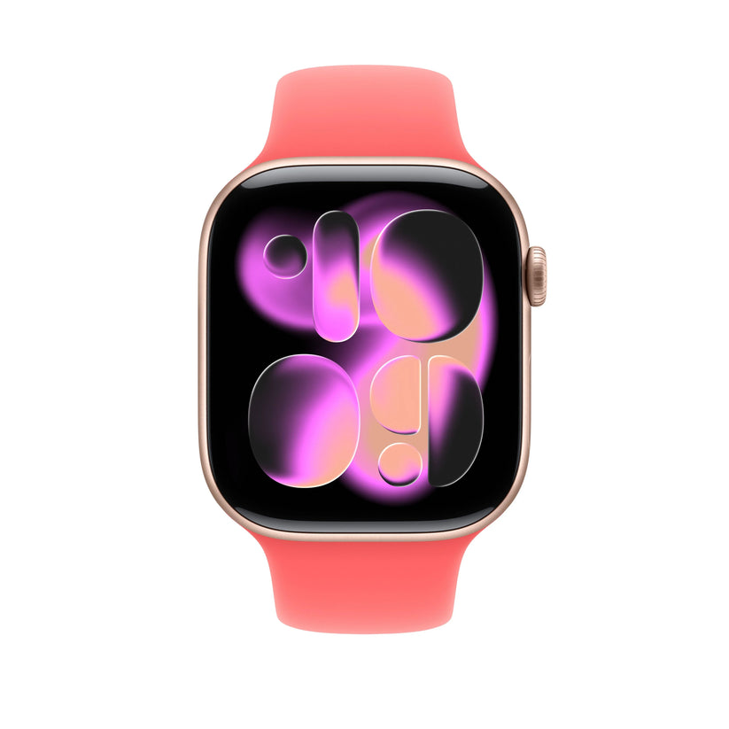 46mm Bright Guava Sport Band - M/L - iSTYLE.ro