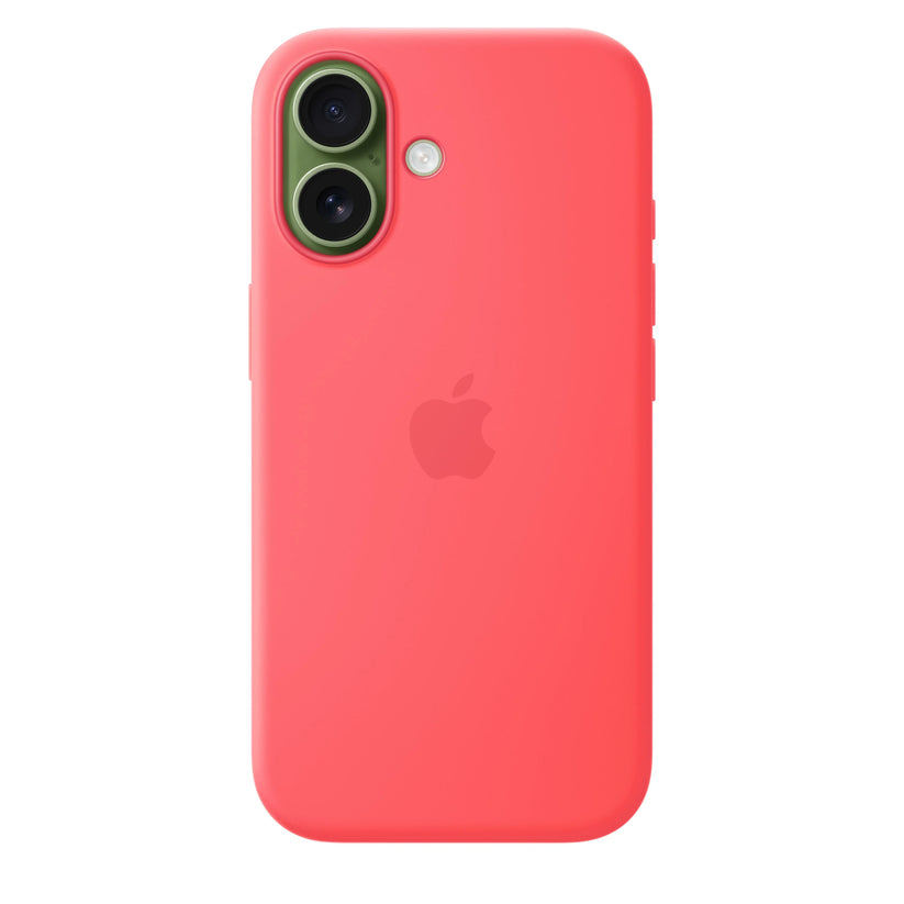 iPhone 17 Silicone Case with MagSafe – Bright Guava - iSTYLE.ro