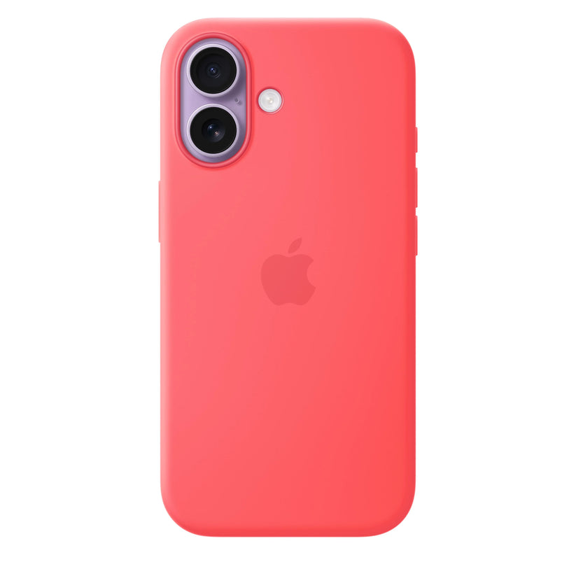 iPhone 17 Silicone Case with MagSafe – Bright Guava - iSTYLE.ro