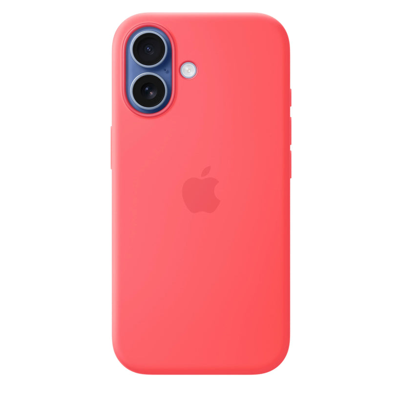 iPhone 17 Silicone Case with MagSafe – Bright Guava - iSTYLE.ro