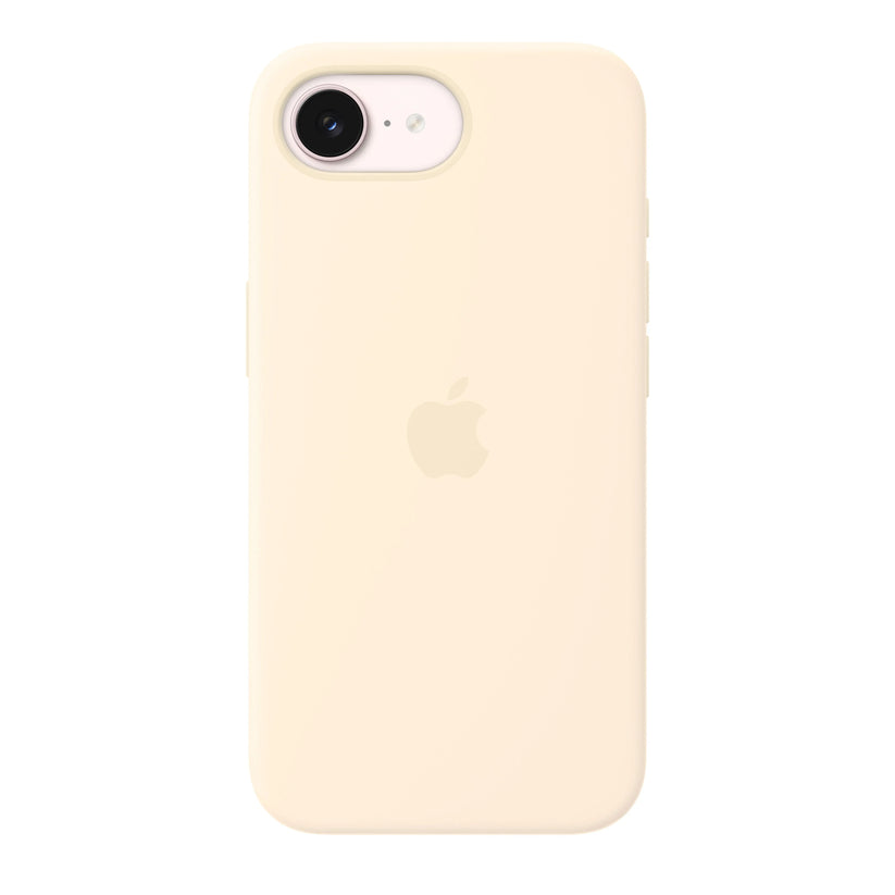 iPhone 17e Silicone Case with MagSafe – Vanilla - iSTYLE.ro