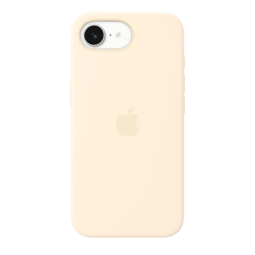 iPhone 17e Silicone Case with MagSafe – Vanilla - iSTYLE.ro