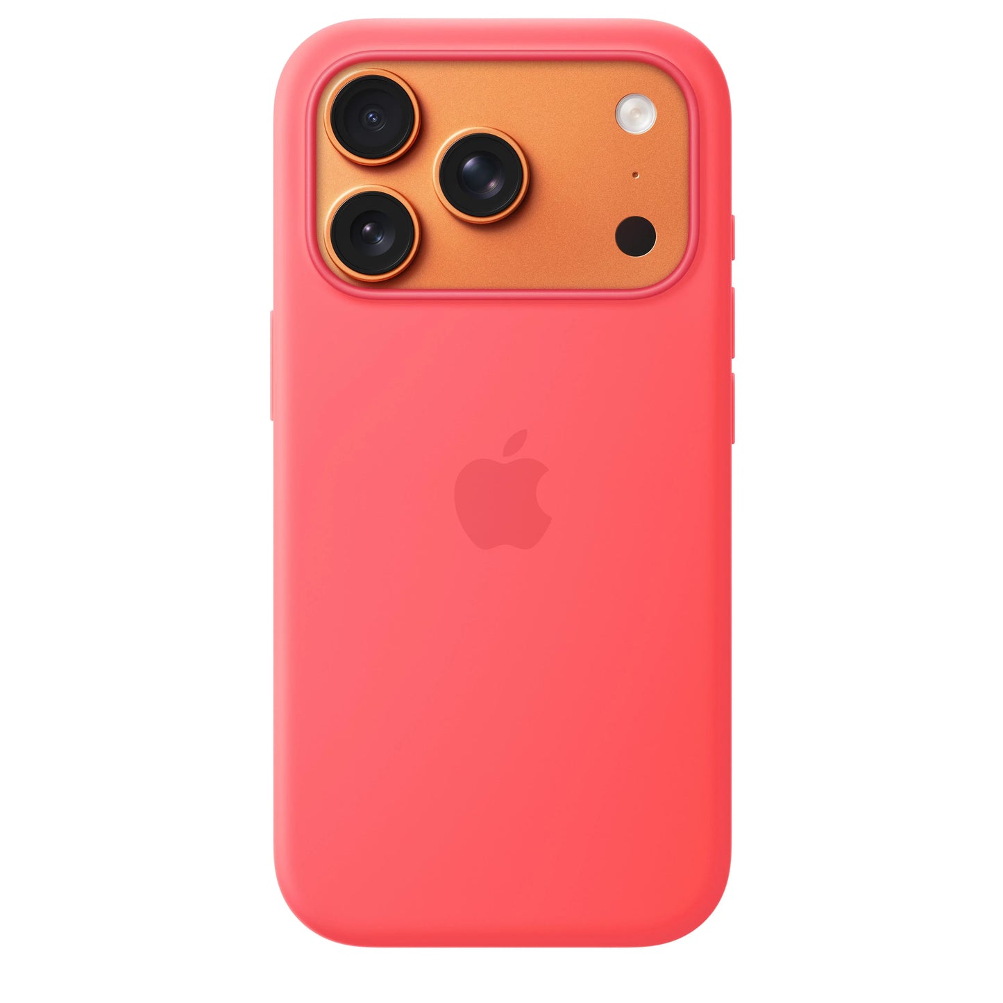 iPhone 17 Pro Silicone Case with MagSafe – Bright Guava - iSTYLE.ro