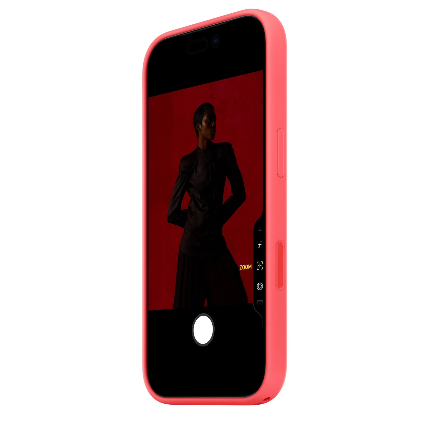 iPhone 17 Pro Silicone Case with MagSafe – Bright Guava - iSTYLE.ro