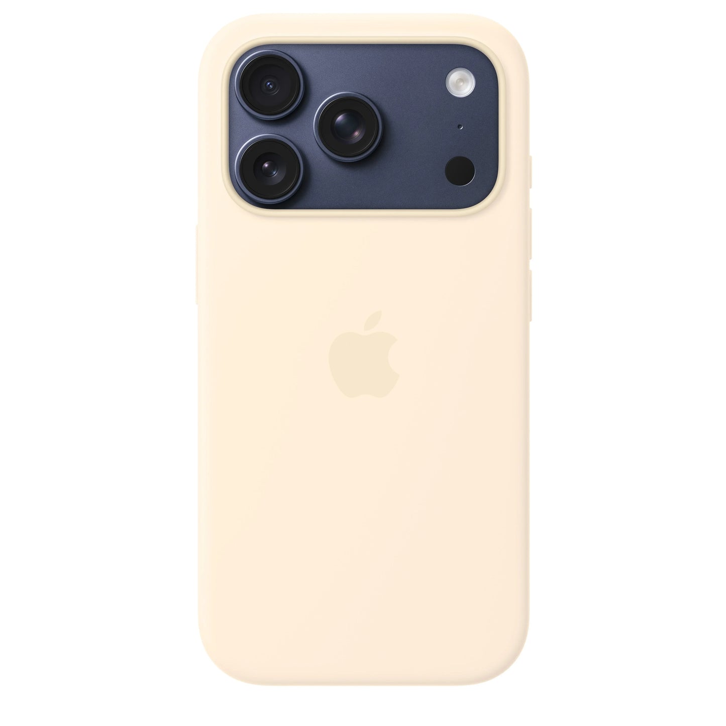 iPhone 17 Pro Silicone Case with MagSafe – Vanilla - iSTYLE.ro