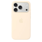 iPhone 17 Pro Silicone Case with MagSafe – Vanilla - iSTYLE.ro
