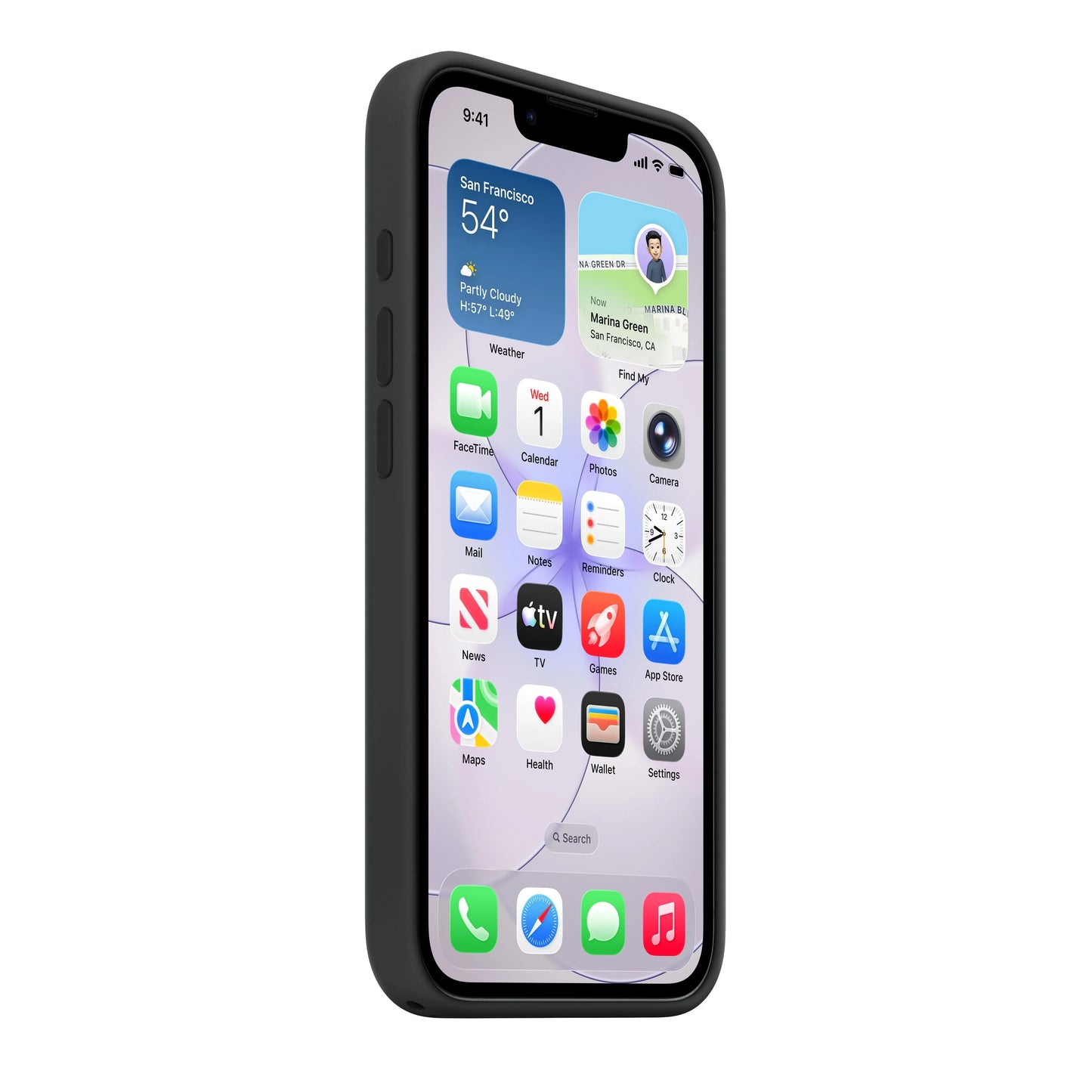 iPhone 17e Silicone Case with MagSafe – Black - iSTYLE.ro