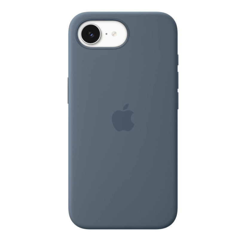 iPhone 17e Silicone Case with MagSafe – Anchor Blue - iSTYLE.ro