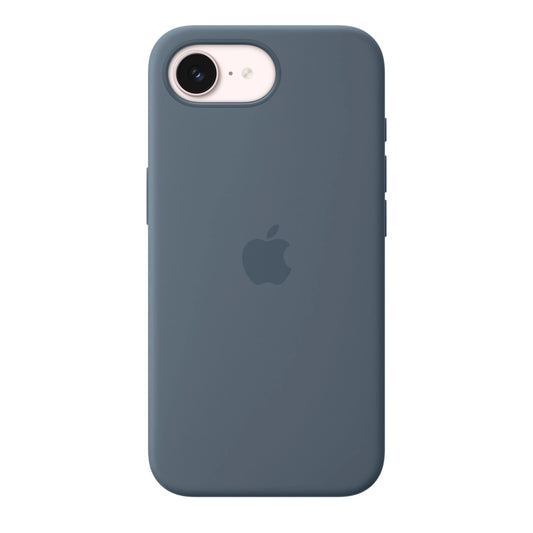 iPhone 17e Silicone Case with MagSafe – Anchor Blue - iSTYLE.ro
