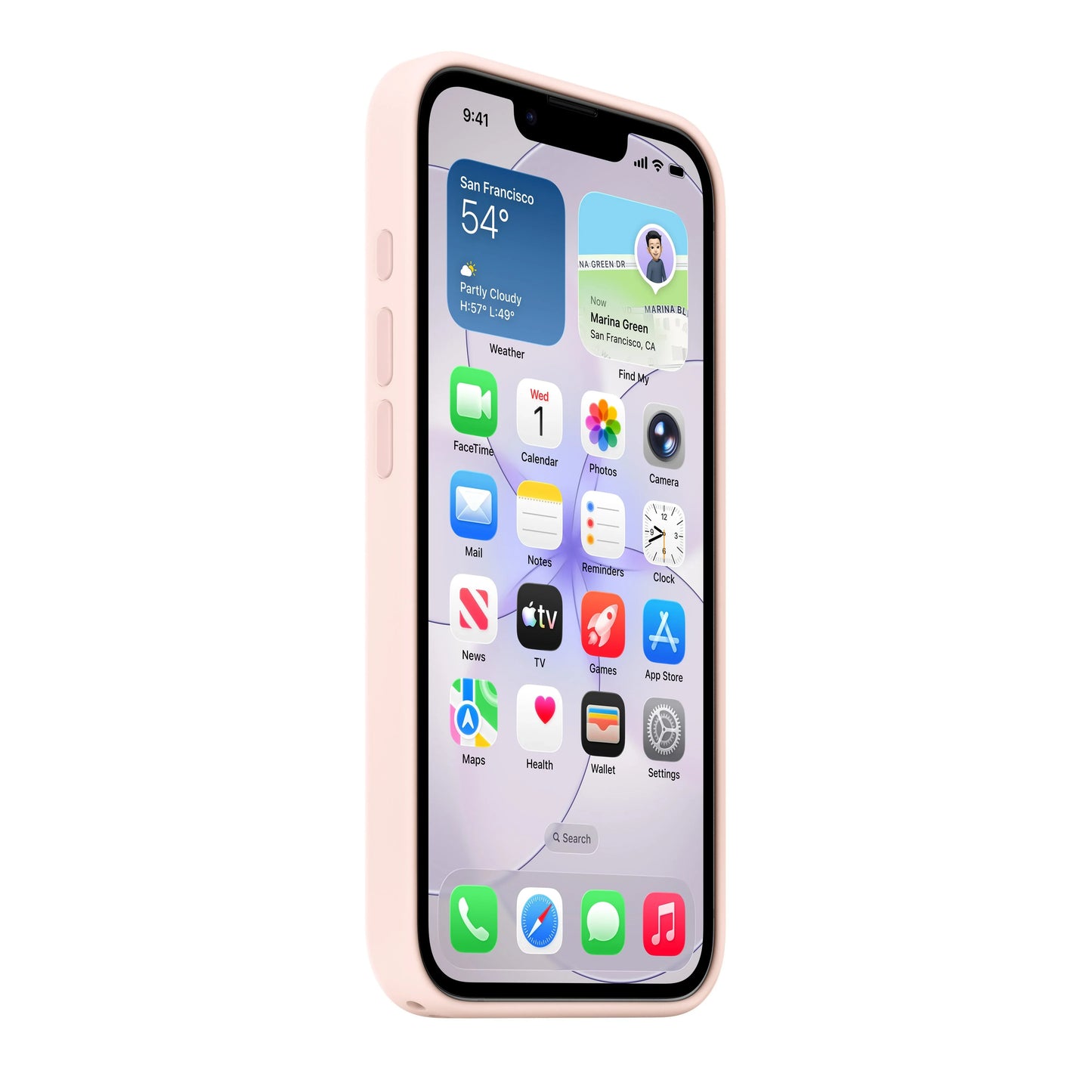 iPhone 17e Silicone Case with MagSafe – Soft Pink - iSTYLE.ro