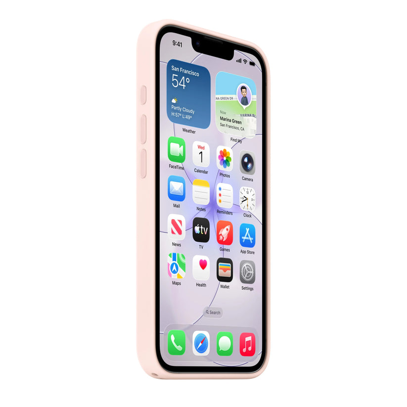 iPhone 17e Silicone Case with MagSafe – Soft Pink - iSTYLE.ro