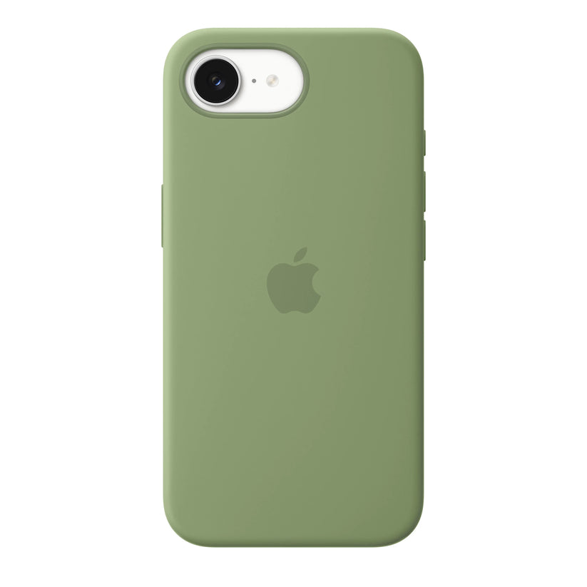 iPhone 17e Silicone Case with MagSafe – Light Moss - iSTYLE.ro