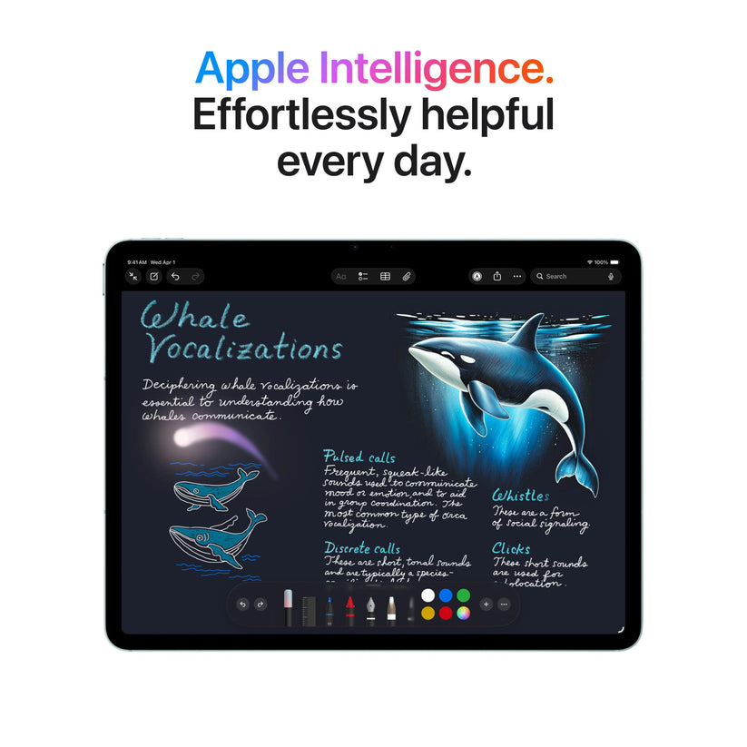 11-inch iPad Air Wi-Fi + Cellular 128GB - Blue (M4) - iSTYLE.ro