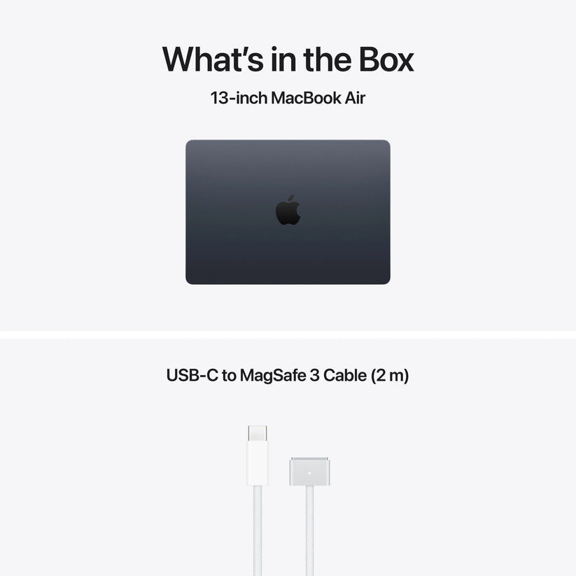 13-inch MacBook Air: Apple M5 chip with 10-core CPU and 10-core GPU, 1TB SSD - Midnight - iSTYLE.ro