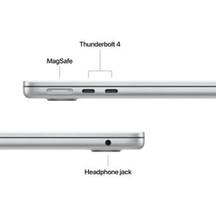 13-inch MacBook Air: Apple M5 chip with 10-core CPU and 8-core GPU, 512GB SSD - Silver - iSTYLE.ro