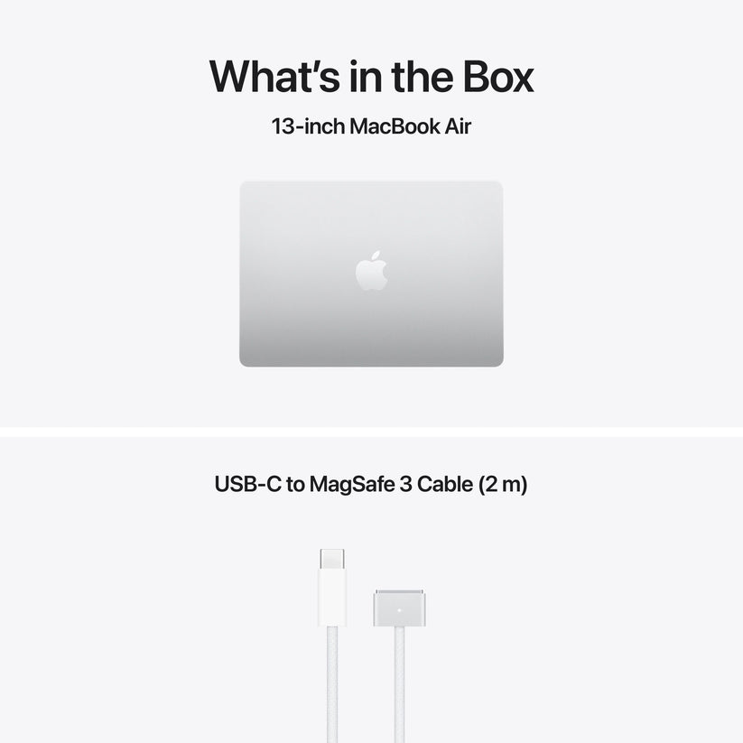 13-inch MacBook Air: Apple M5 chip with 10-core CPU and 10-core GPU, 1TB SSD - Silver - iSTYLE.ro