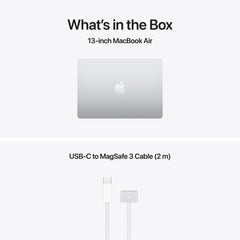 13-inch MacBook Air: Apple M5 chip with 10-core CPU and 8-core GPU, 512GB SSD - Silver - iSTYLE.ro